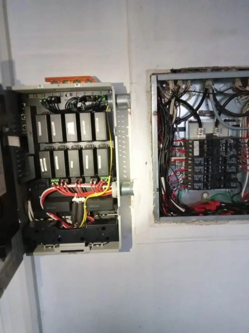 Electrical panel upgrade completed for Electrical Inspection in Hudson